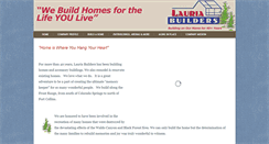 Desktop Screenshot of lauriabuilders.com